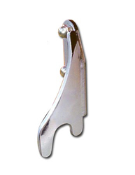 Bumper Jack Pads, Stainless Steel